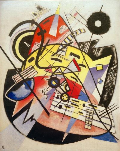 Punto bianco (Composizione n. 248) da Wassily Kandinsky